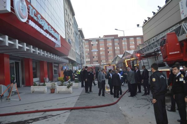 Halk Sağlığı Müdürlüğü'nde yangın