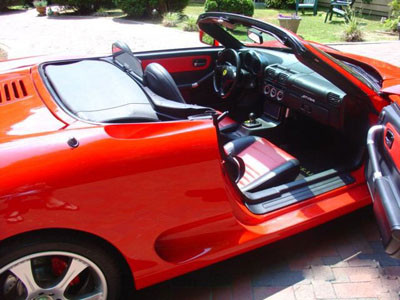 Ferrari görünümlü Toyota