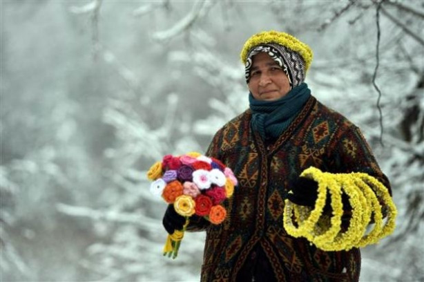 Kar kalınlığı Abant'ta 10, Kartalkaya'da 20 santimetreye ulaşt