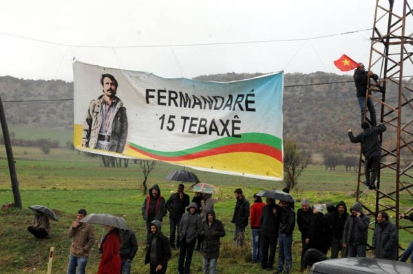 Lice'nin Fis ilçesinde PKK'nın kuruluşunu kutladılar