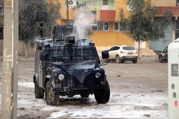 Silopi'de olaylı kobani protestosu