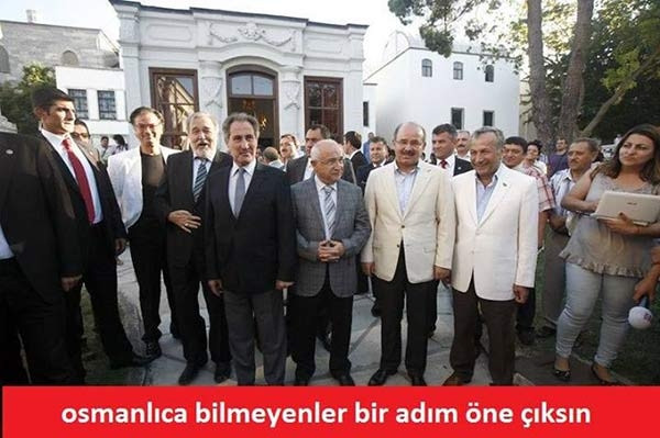 Bunlar da zorunlu Osmanlıca capsleri