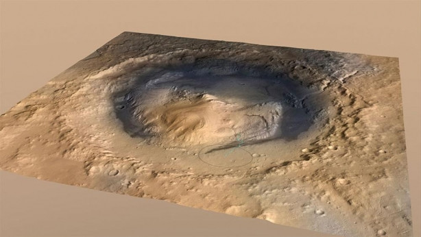 Mars'ta dolaşan 'Merak'ın yeni keşfi