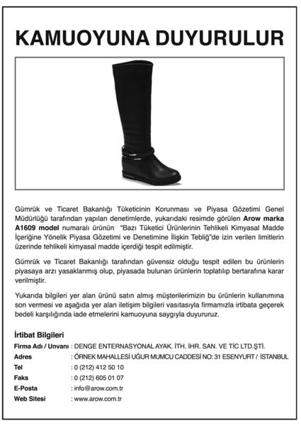 Firma ilan verdi, o ayakkabıları geri istiyor