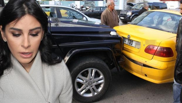 Neslişah Alkoçlar trafik kazası yaptı