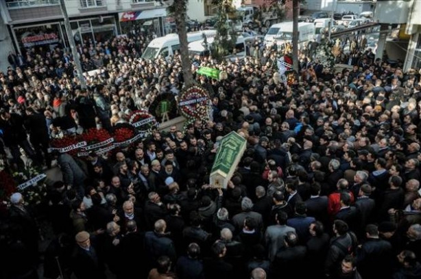 Bafra'da Vedat Şahin ve Ferdi Topal için cenaze töreni