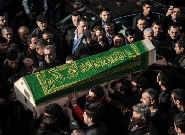 Bafra'da Vedat Şahin ve Ferdi Topal için cenaze töreni