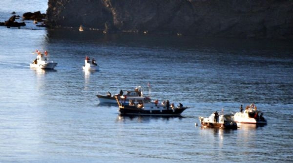 Yunan Sahil Güvenliği, Türk SAT intikal botuyla tanıştı