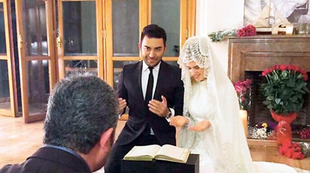 Müslüman olup imam nikahı kıydırdı