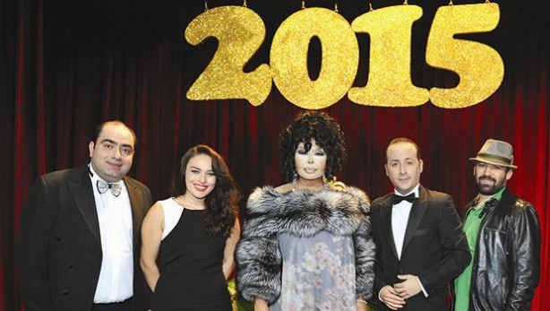 Yılbaşı ekranı hoşgeldin 2015