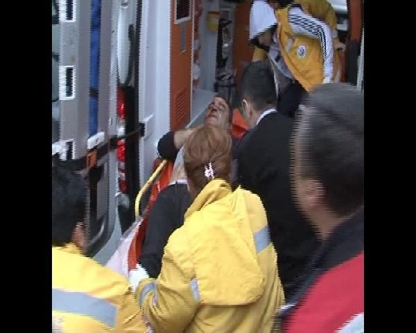 Belediyede dehşet anları