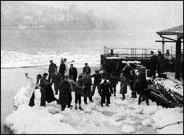 İstanbul Boğazı 'nın donduğu yıl