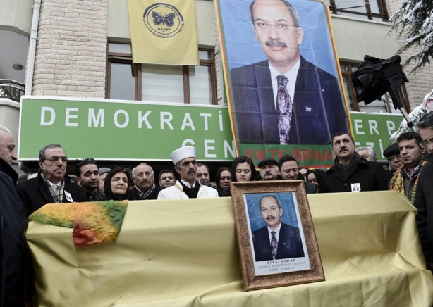HDP'li Murat Bozlak uğurlandı