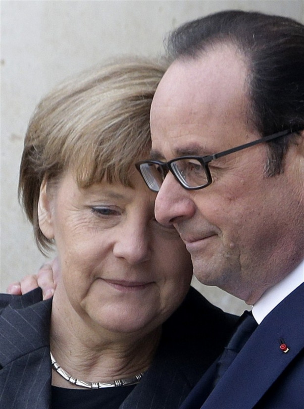 Paris'te tarihi yürüyüş