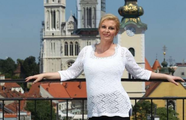 Hırvatistan'ın ilk kadın Cumhurbaşkanı Kolinda Grabar Kitaroviç