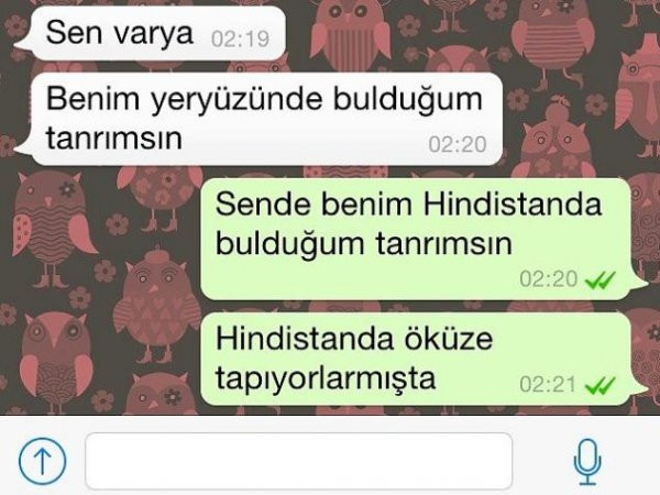 Mesaj atarken iki kez düşünün!