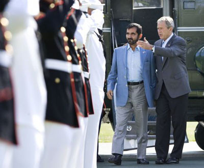 İşte Bushun yeni kankası