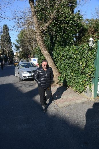 Cem Yılmaz ve Ayşe Hatun Önal'ın şömine keyfi
