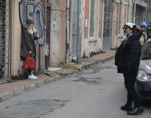 Burcu Esmersoy ve Can Verdi Karaköy turunda
