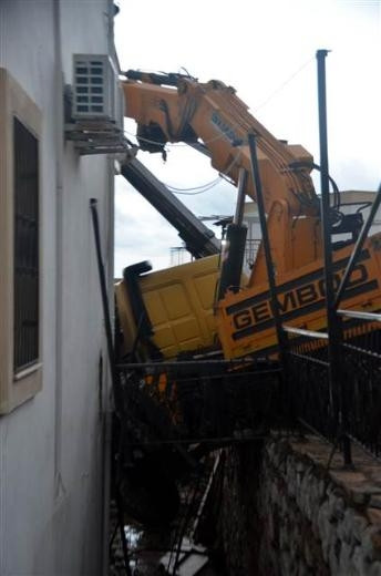 Bodrum'da faciadan dönüldü