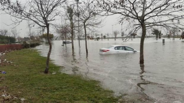 Pendik'te deniz ve kara birleşti
