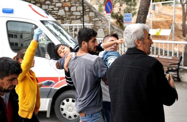 Acı içinde feryadını duyan koştu!