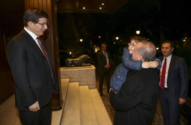 Erdoğan'dan Davutoğlu Ailesine sürpriz ziyaret