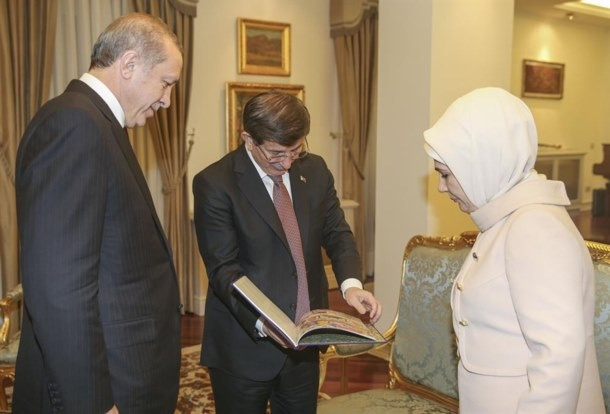 Erdoğan'dan Davutoğlu Ailesine sürpriz ziyaret