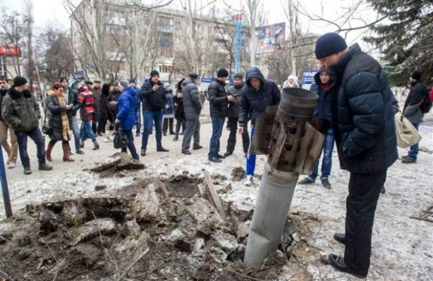 Ukrayna'ya roket yağdı 8 ölü