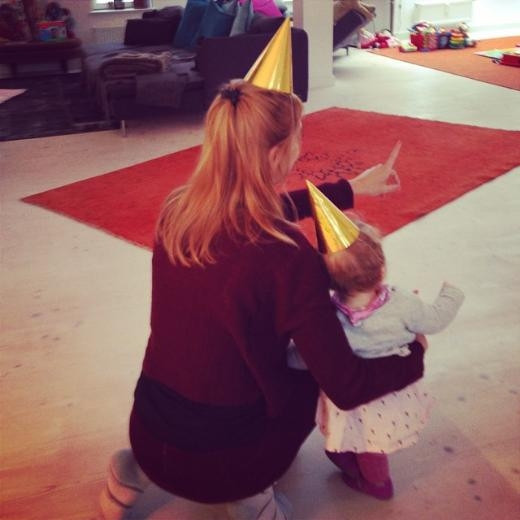 Meryem Üzerli kızının doğum gününü kutladı