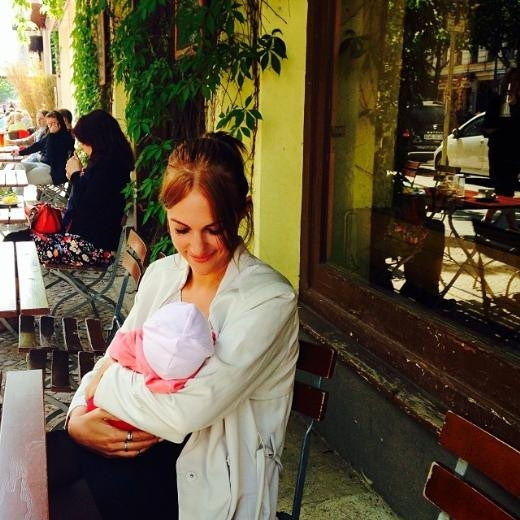 Meryem Üzerli kızının doğum gününü kutladı