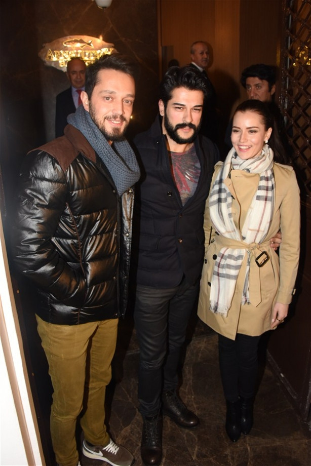 Murat, Burak ve Fahriye bir arada!
