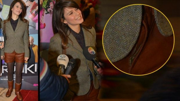 Beren Saat'in fermuar kazası