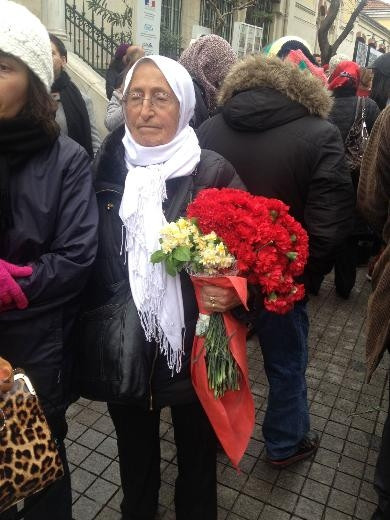 Özgecan Aslan için Taksim'de protesto