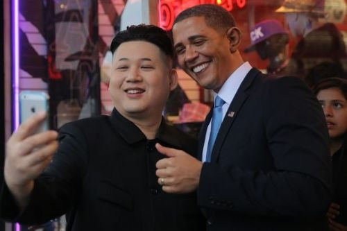 Obama ile Kuzey Kore lideri fotoğraf çekildi