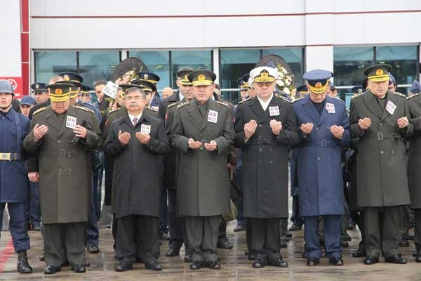 Şehitlerin cenazeleri memleketlerine uğurlandı