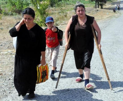 Gürcistandan tüylerinizi diken diken edecek kareler