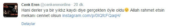 Erol Büyükburç'un ardından ne dediler