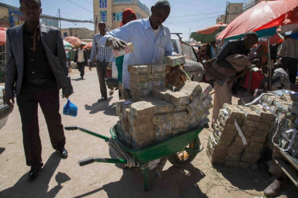 Somali'de şaşırtan manzara