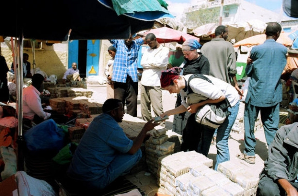 Somali'de şaşırtan manzara