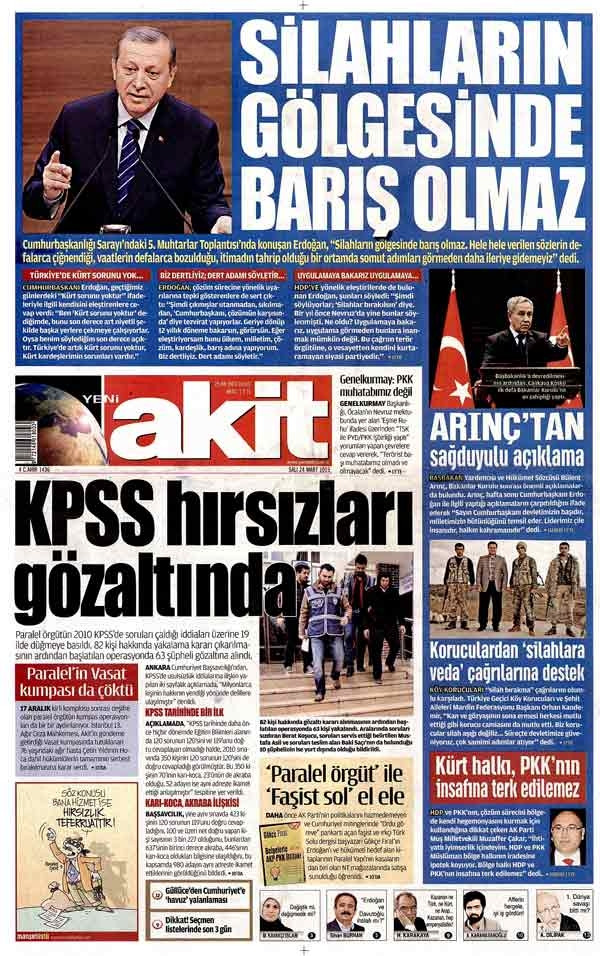 Bülent Arınç-Melih Gökçek kavgası manşetlerde