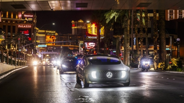 Mercedes'in çılgın arabası