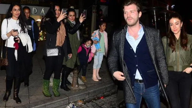 Kıvanç Tatlıtuğ ve Başak Dizer gecelerde