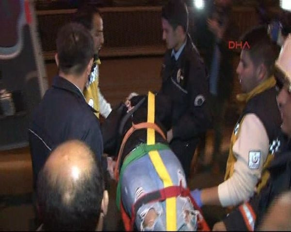 Haliç Köprüsü üzerinde alev topuna döndü