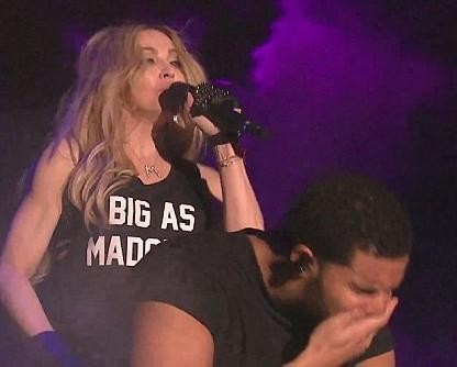 Madonna öptükten sonra...