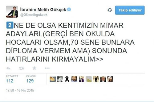 Melih Gökçek dinozor heykeli için referandum başlattı