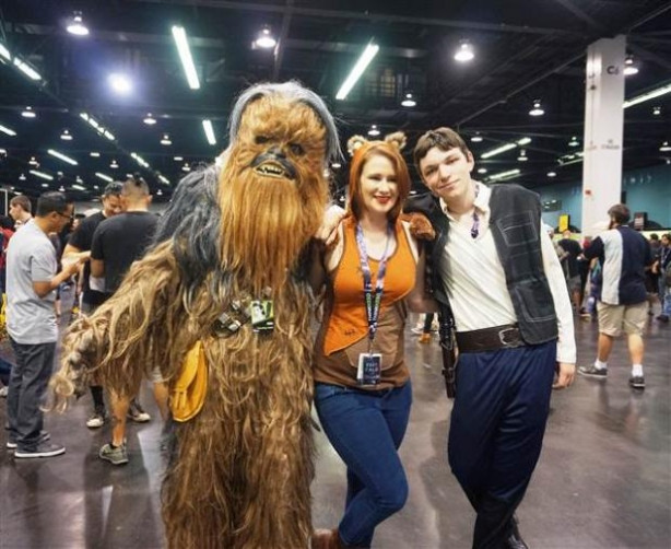 Star Wars fuarı başladı