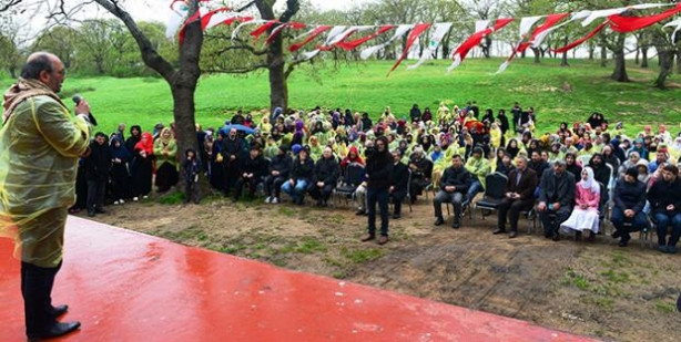 Tuzla'da temsili hicret yürüyüşü
