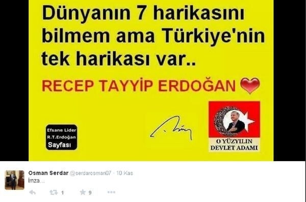Başmüdürden şaşırtan paylaşımlar