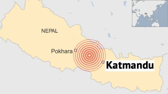 Nepal 7,8 büyüklüğündeki depremle sallandı: Ölü sayısı 2 bini aştı